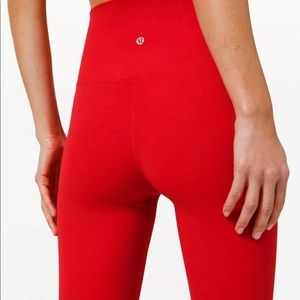 Lululemon Align 28” Dark Red
